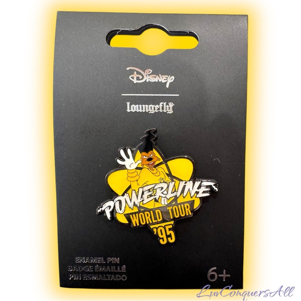 Loungefly Disney A Goofy Movie Powerline Tour Enamel Pin